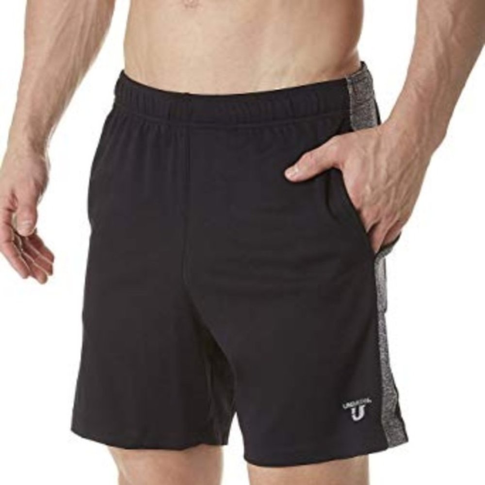 Junk Underjeans Black Gray Athletic Short Large